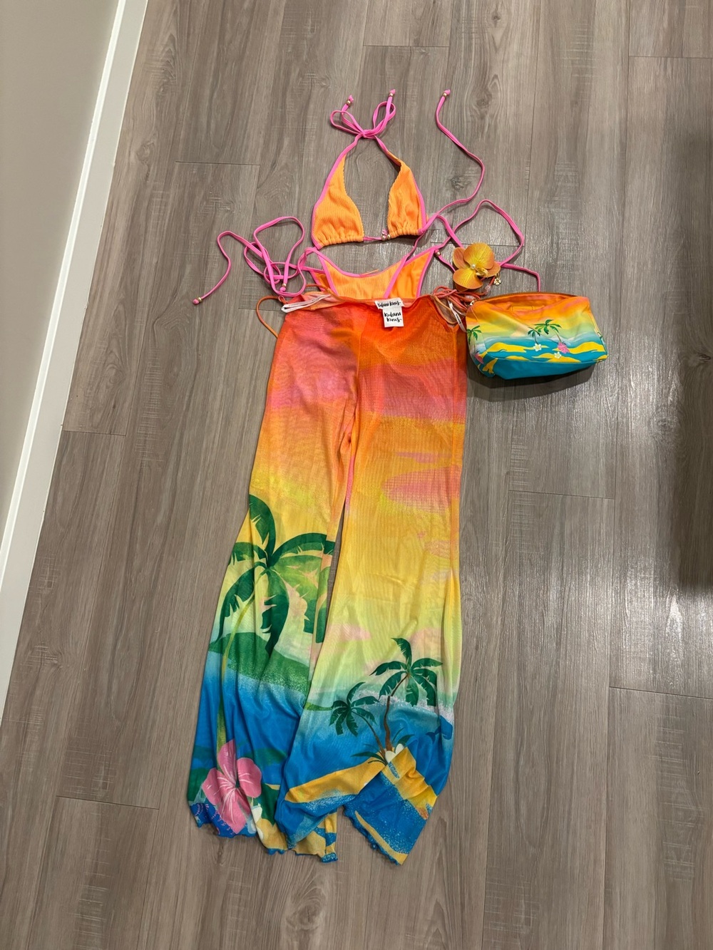 Kulani Kinis set bikini pants bag